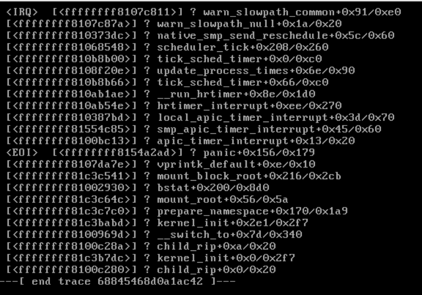 Depanarea kernel panic în Linux