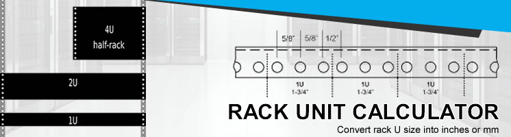 Calculator unități de rack